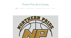 Desktop Screenshot of northernpridesportsacademy.com